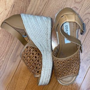 Steve Madden Woven Wedge Sandal